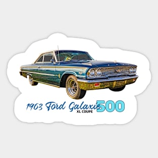 1963 Ford Galaxie 500 XL Coupe Sticker